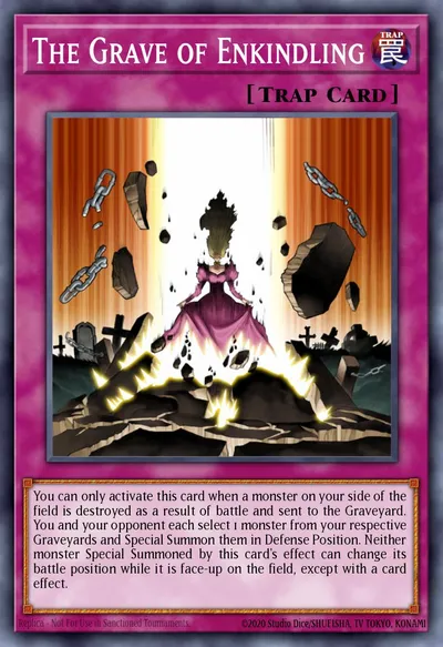 O Túmulo da Chama — Carta Yu-Gi-Oh!