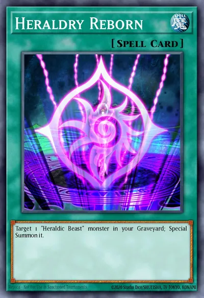 Renascimento da Heráldica — Carta Yu-Gi-Oh!