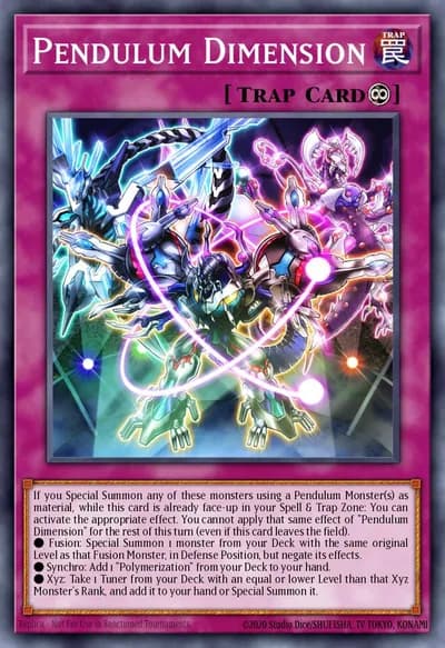 Dimensão Pêndulo — Carta Yu-Gi-Oh!