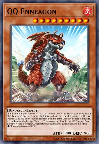 QQ Enneagon — Carta Yu-Gi-Oh!