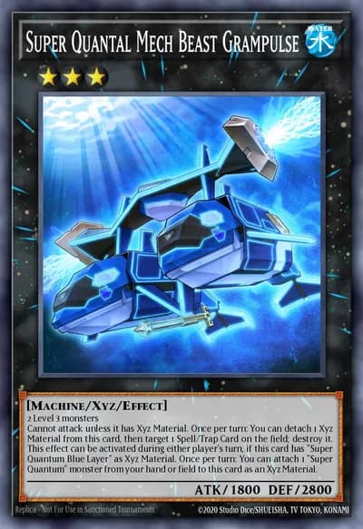 Super Quantal Mech Beast Grampulse — Carta Yu-Gi-Oh!