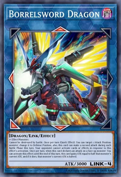 Borrelsword Dragon — Carta Yu-Gi-Oh!