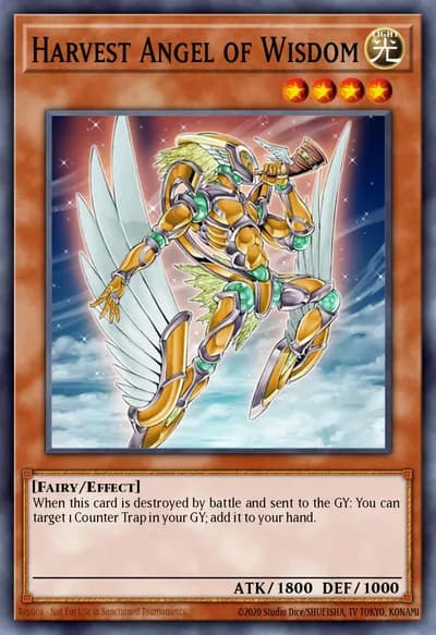 Harvest Angel of Wisdom — Carta Yu-Gi-Oh!