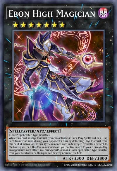 Ebon High Magician — Carta Yu-Gi-Oh!