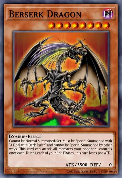 Dragão Berserk — Carta Yu-Gi-Oh!
