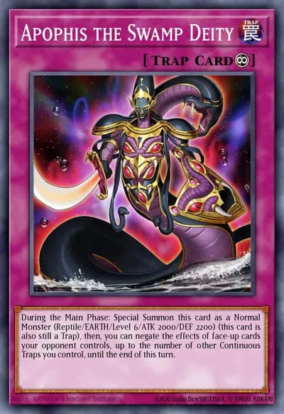 Apophis the Swamp Deity — Carta Yu-Gi-Oh!