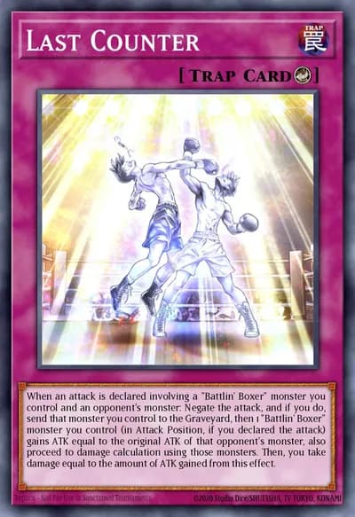 Último Contador — Carta Yu-Gi-Oh!