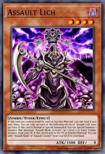 Assault Lich — Carta Yu-Gi-Oh!