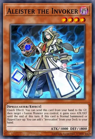 Aleister, o Invocador — Carta Yu-Gi-Oh!