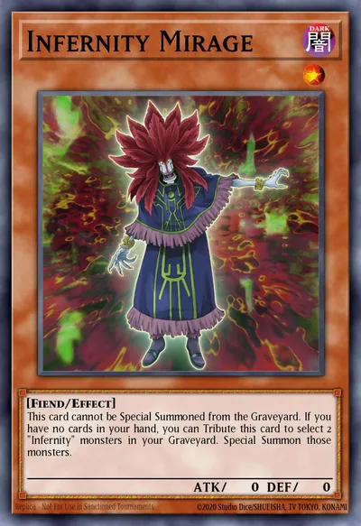 Infernity Mirage — Carta Yu-Gi-Oh!