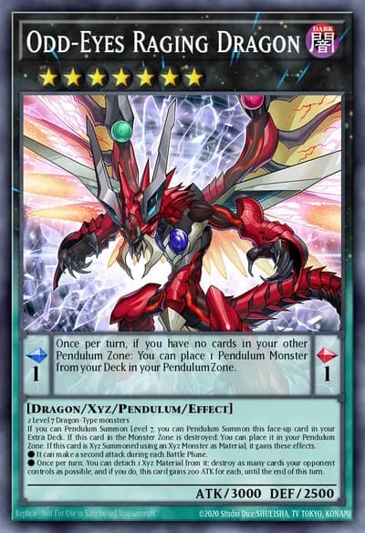 Odd-Eyes Raging Dragon — Carta Yu-Gi-Oh!