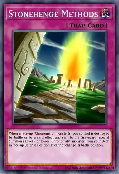 Métodos de Stonehenge — Carta Yu-Gi-Oh!