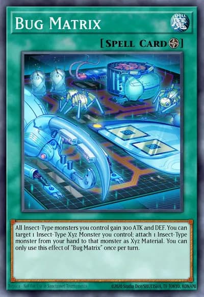 Bug Matrix — Carta Yu-Gi-Oh!