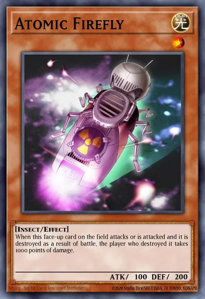 Atomic Firefly — Carta Yu-Gi-Oh!