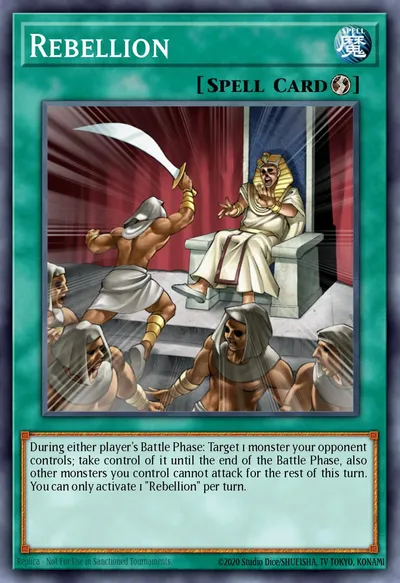 Rebelião — Carta Yu-Gi-Oh!