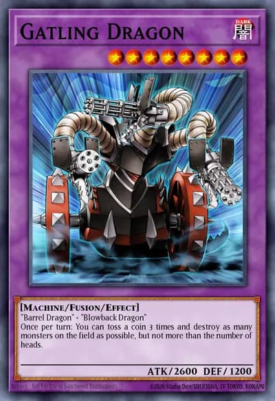 Dragão Gatling — Carta Yu-Gi-Oh!