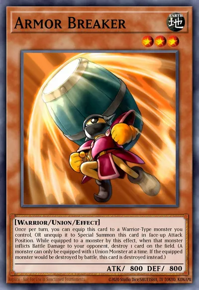 Armor Breaker — Carta Yu-Gi-Oh!
