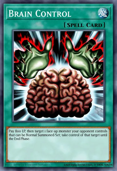Controle Cerebral — Carta Yu-Gi-Oh!