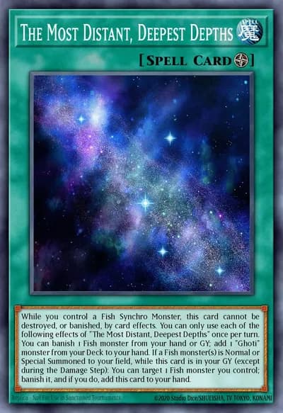 As Profundezas Mais Distantes e Abissais — Carta Yu-Gi-Oh!