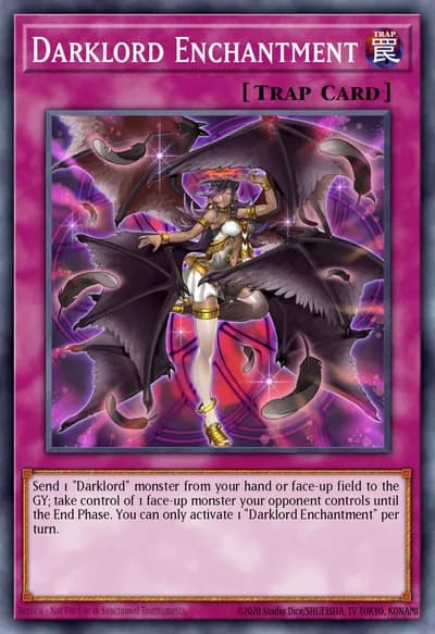 Encantamento Darklord — Carta Yu-Gi-Oh!