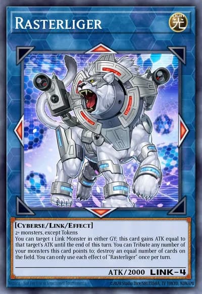 Rasterliger — Carta Yu-Gi-Oh!