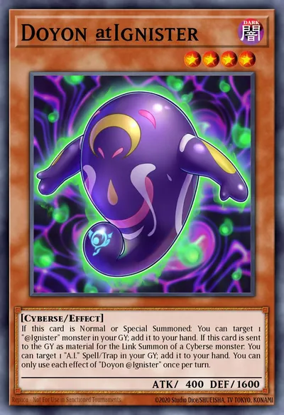 Doyon @Ignister — Carta Yu-Gi-Oh!