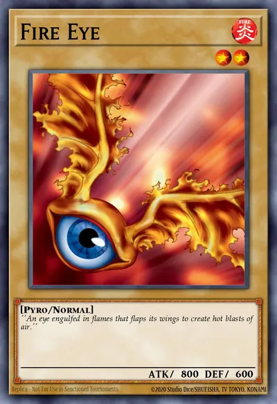 Olho de Fogo — Carta Yu-Gi-Oh!
