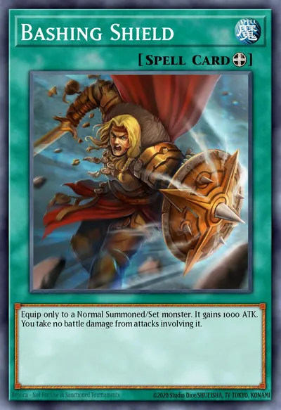 Escudo de Pancada — Carta Yu-Gi-Oh!