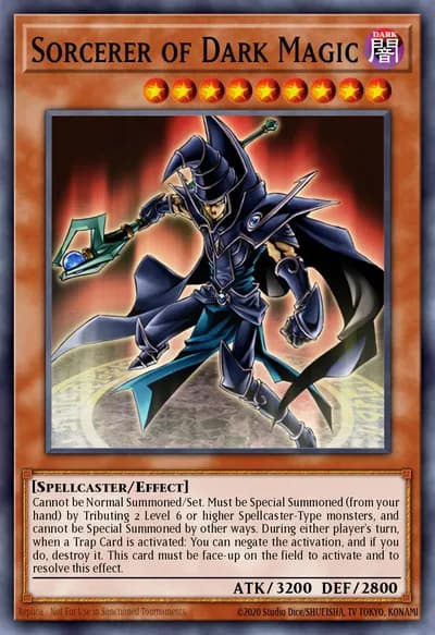 Feiticeiro da Magia Negra — Carta Yu-Gi-Oh!
