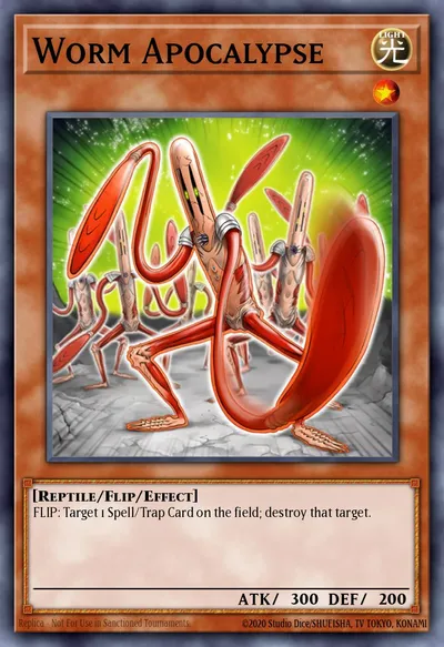 Worm Apocalypse — Carta Yu-Gi-Oh!