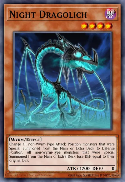 Night Dragolich — Carta Yu-Gi-Oh!