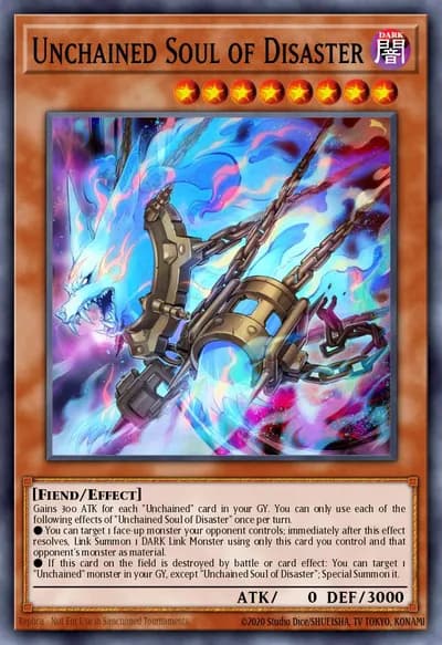 Alma Desencadeada do Desastre — Carta Yu-Gi-Oh!