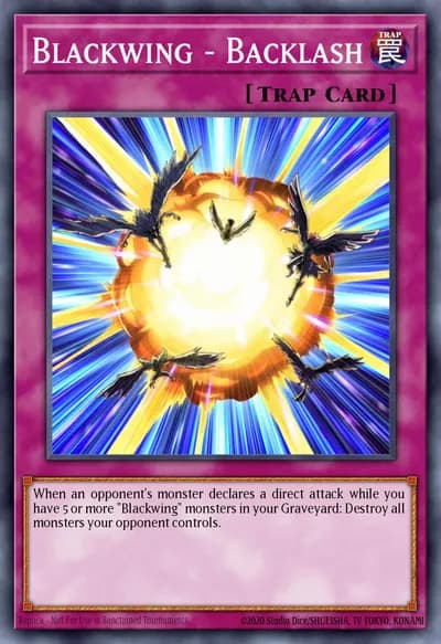 Blackwing - Backlash — Carta Yu-Gi-Oh!