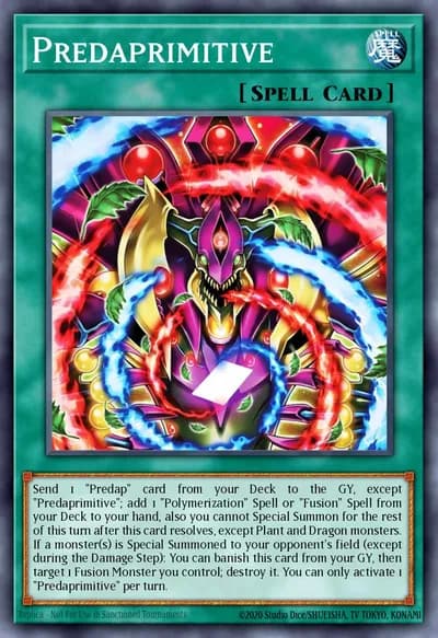 Predaprimitive — Carta Yu-Gi-Oh!