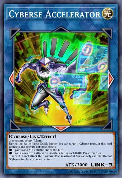 Cyberse Accelerator — Carta Yu-Gi-Oh!