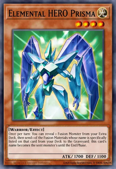 Elemental HERO Prisma — Carta Yu-Gi-Oh!
