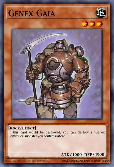 Genex Gaia — Carta Yu-Gi-Oh!