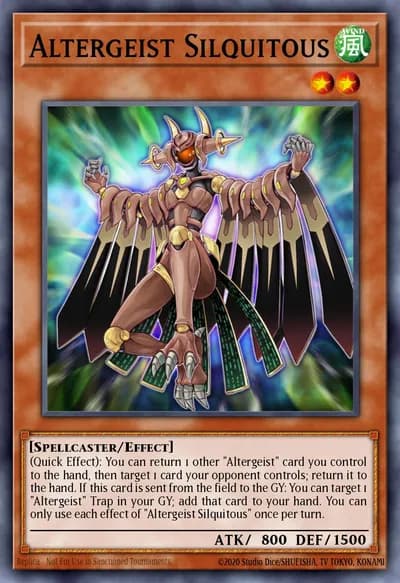 Altergeist Silquitous — Carta Yu-Gi-Oh!