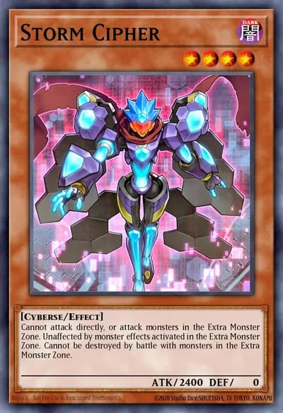 Storm Cipher — Carta Yu-Gi-Oh!