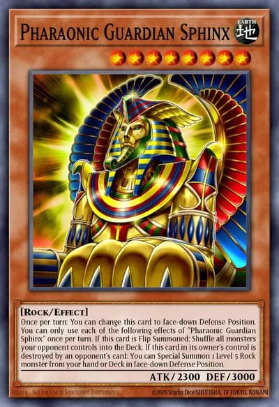 Pharaonic Guardian Sphinx — Carta Yu-Gi-Oh!