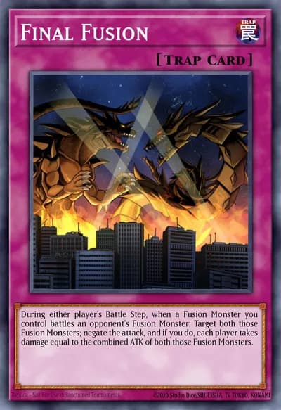 Fusão Final — Carta Yu-Gi-Oh!