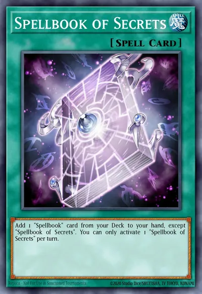 Spellbook of Secrets — Carta Yu-Gi-Oh!