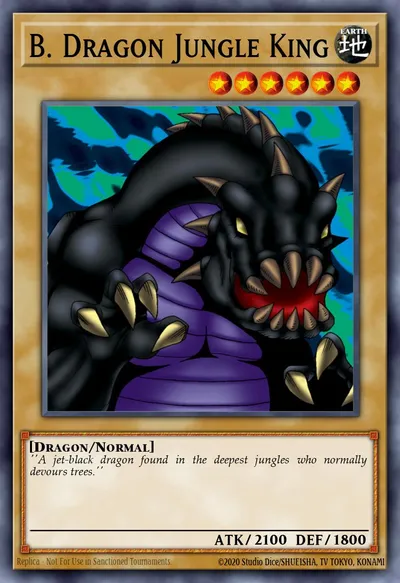 B. Dragon Jungle King — Carta Yu-Gi-Oh!