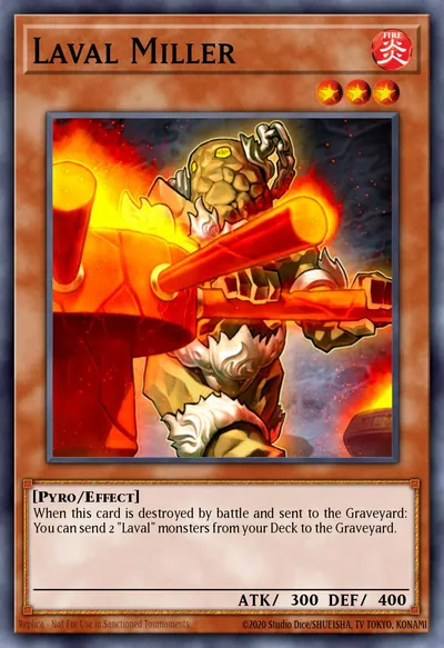 Laval Miller — Carta Yu-Gi-Oh!