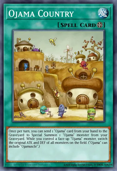 País Ojama — Carta Yu-Gi-Oh!
