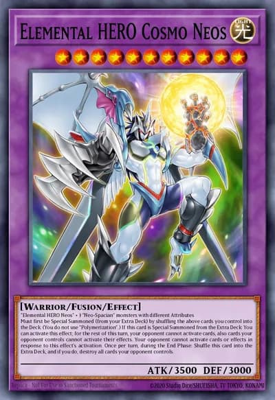 Elemental HERO Cosmo Neos — Carta Yu-Gi-Oh!