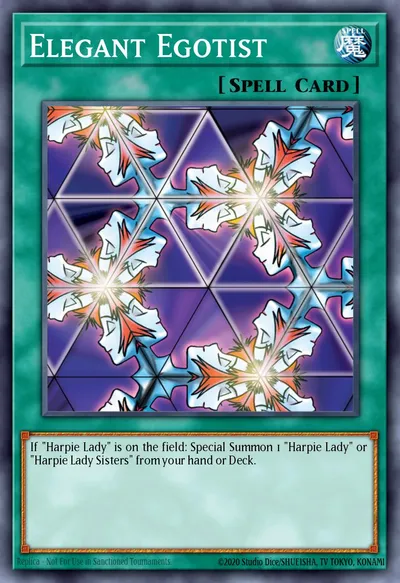 Elegant Egotist — Carta Yu-Gi-Oh!