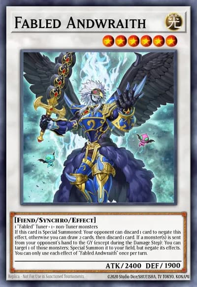 Fabled Andwraith — Carta Yu-Gi-Oh!