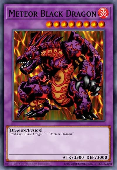 Meteor Black Dragon — Carta Yu-Gi-Oh!