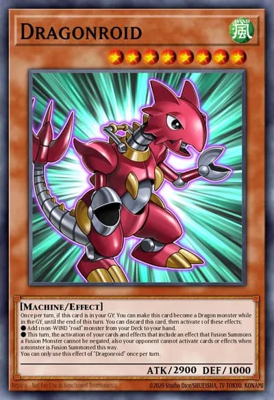 Dragonroid — Carta Yu-Gi-Oh!